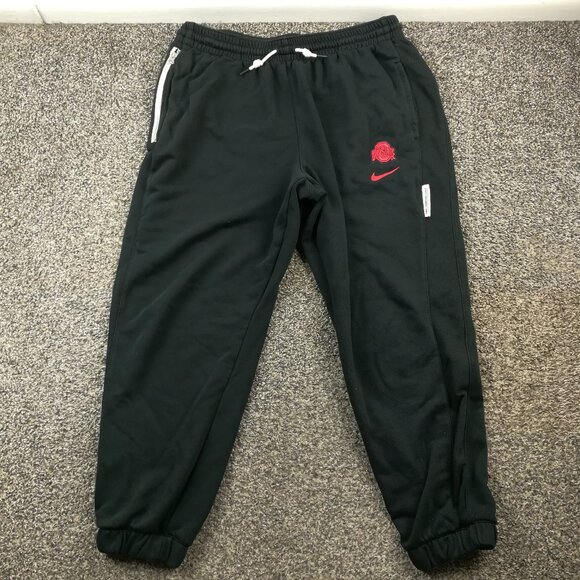 Team Issued? 2023 Ohio State Buckeyes Sweatpants Joggers Nike Black Mens XL - Picture 1 of 11